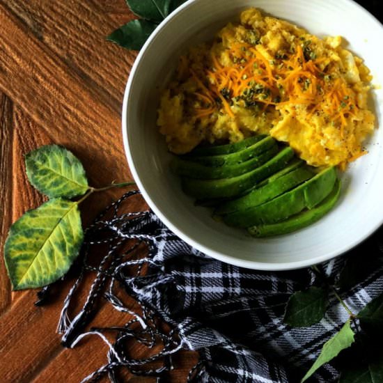 Soft & Creamy scrambled eggs