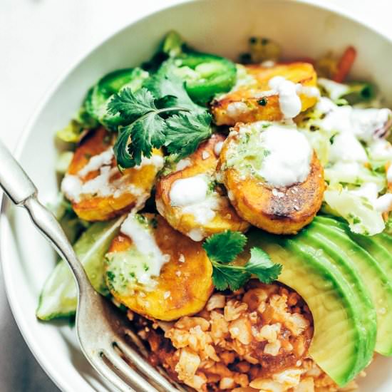 Plantain bowls
