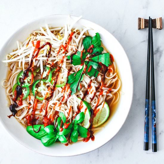 Easy Vegetarian Pho