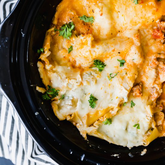 Slow Cooker Lasagna
