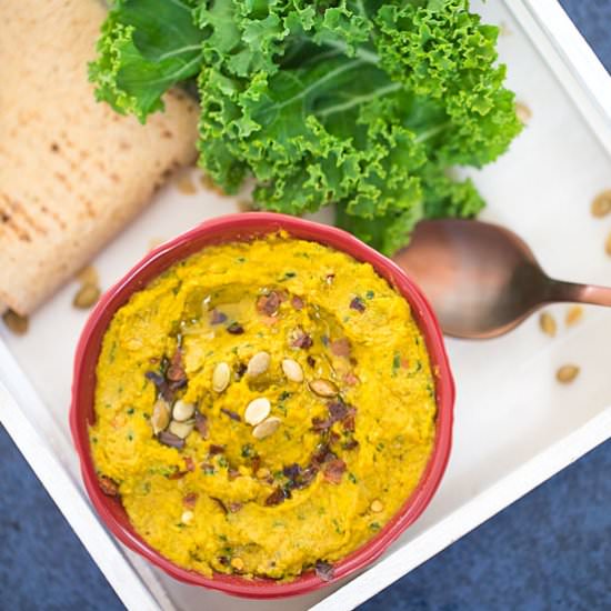 Spicy Kale Hummus