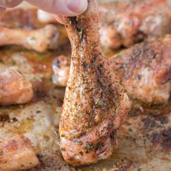Baked Chicken Drumsticks