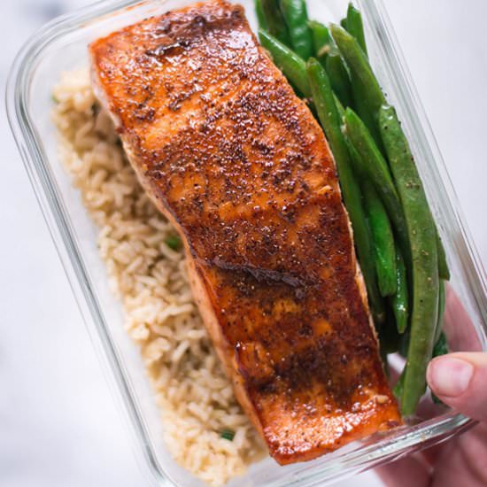 How to Meal Prep – Salmon