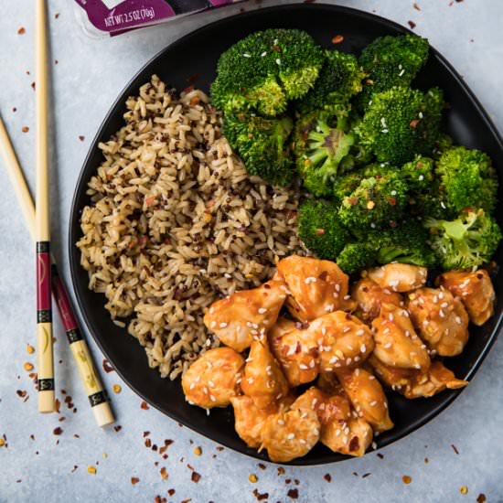 Skinny Orange Chicken