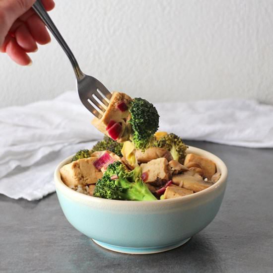 Baked Tofu Stir Fry