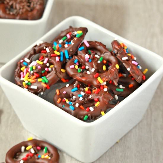 Chocolate Covered Pretzels