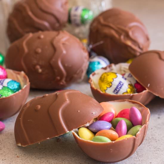Double Chocolate Easter Eggs