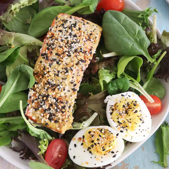 Everything Bagel Crusted Salmon