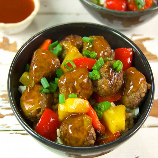 Sweet and Sour Meatballs