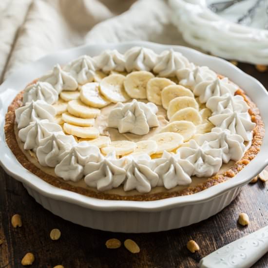 Peanut Butter Banana Cream Pie