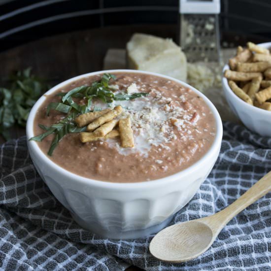 Chunky Vegan Tomato Bisque