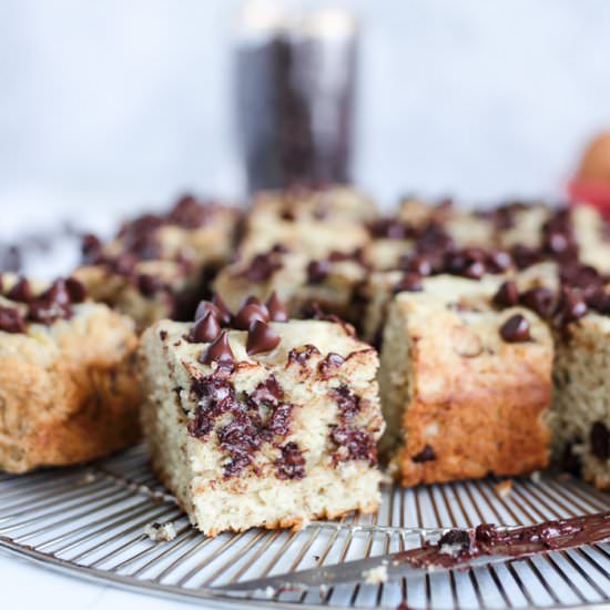 Banana Chocolate Chip Cake