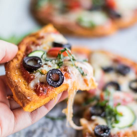 Sweet Potato Pizza Crust