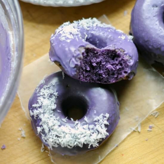 Use Donuts wth Coconut Glaze