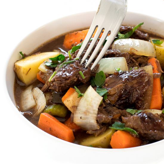 Slow Cooker Guinness Beef Stew