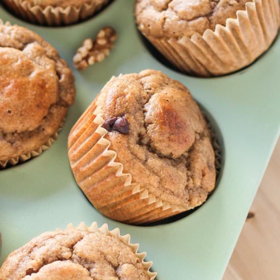 Gluten Free Banana Muffins