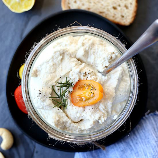 Vegan Cashew Ricotta Cheese