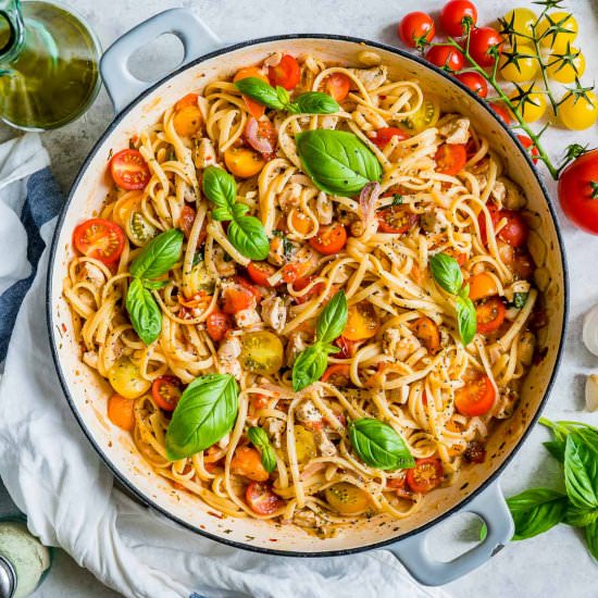 Bruschetta Chicken Pasta