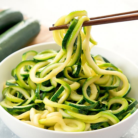 Garlic Zucchini Noodles