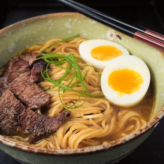 30 minute curry ramen