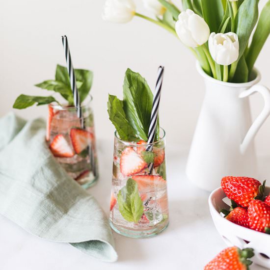 strawberry basil caipirinha recipe