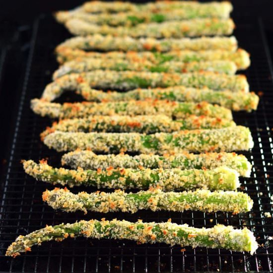 oven fried asparagus