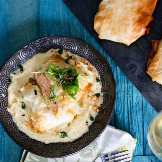 Arctic Char in Phyllo Pastry