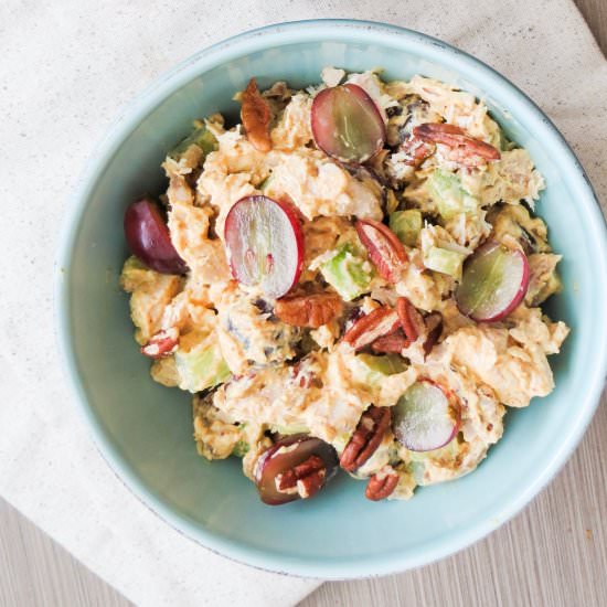 Curry Pecan Chicken Salad