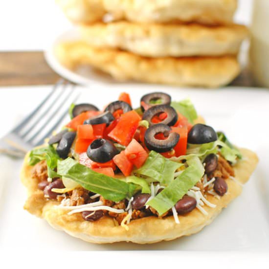 Navajo Tacos and Indian Fry Bread
