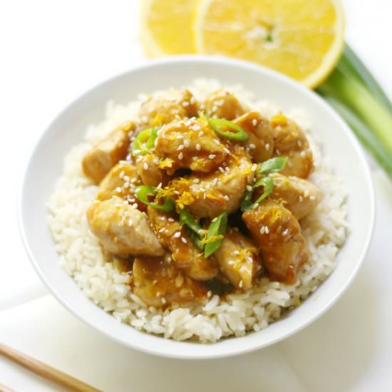 Gluten-Free Orange Chicken (Sf/AF)