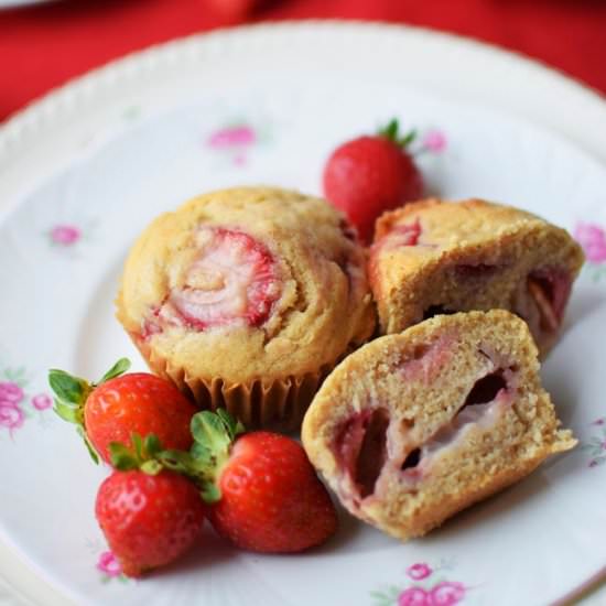 Strawberry Banana Muffins