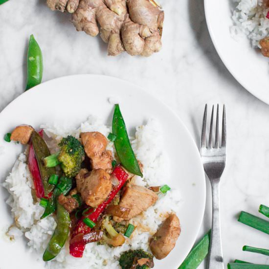 Chicken Teriyaki Stir Fry