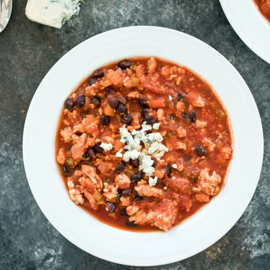 Buffalo Chicken Chili