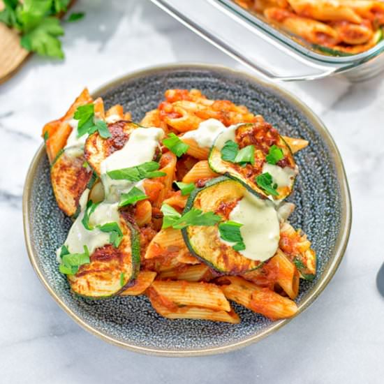 Pepperoni Pasta Bake