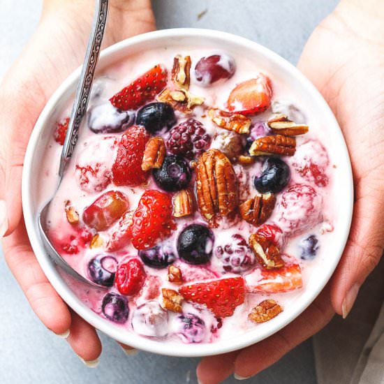 Berry Cheesecake Salad