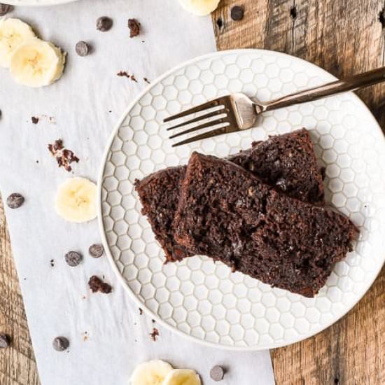 Double Chocolate Banana Bread