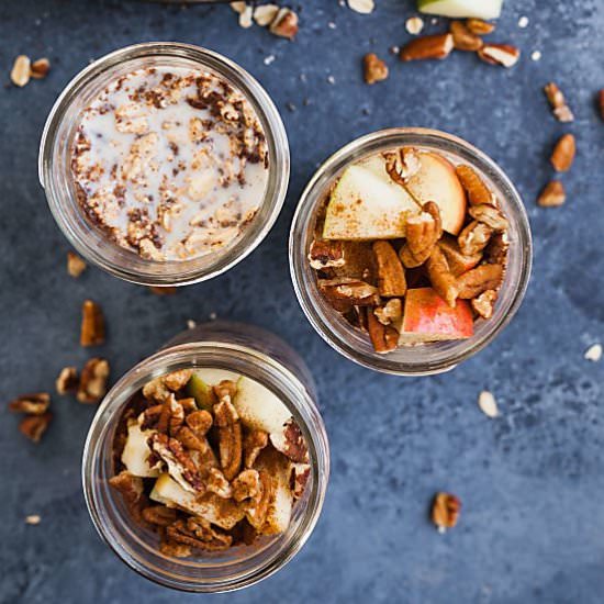 Apple Spice Overnight Oats