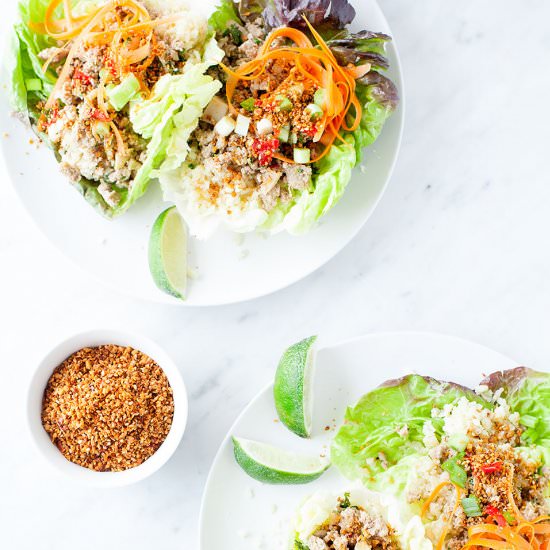Chicken Lettuce Wraps