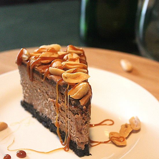 Triple Chocolate Cheesecake
