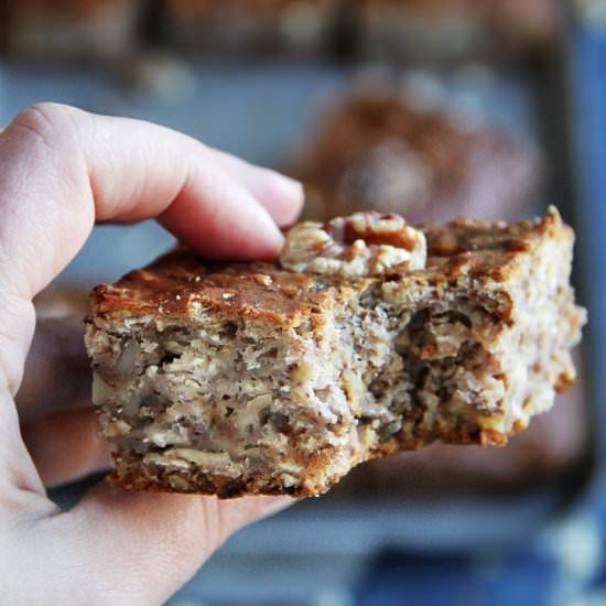 Oatmeal Banana Nut Bread
