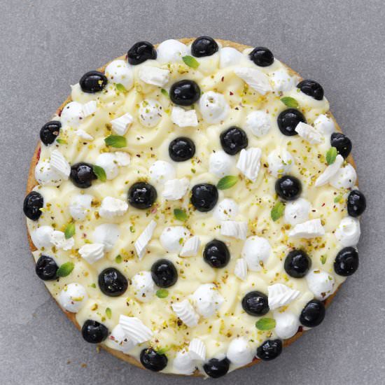 Lemon Tart with Pistachio