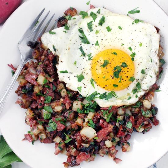 One Pot Corned Beef Hash