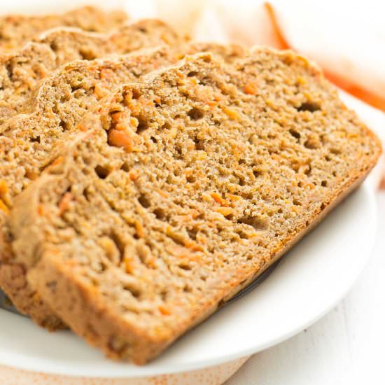 Carrot Cake Breakfast Quick Bread