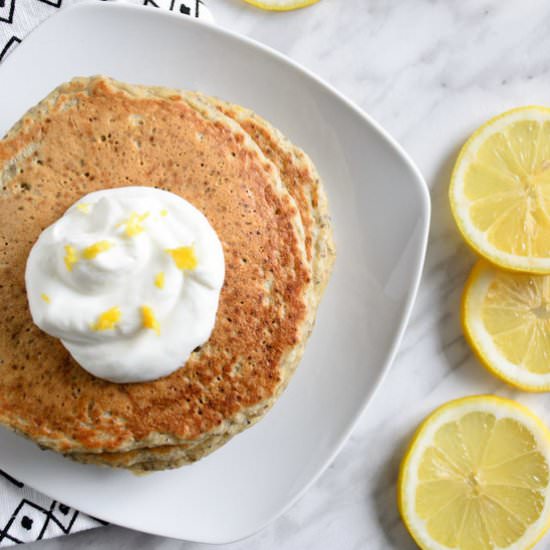Lemon Chia Seed Pancakes
