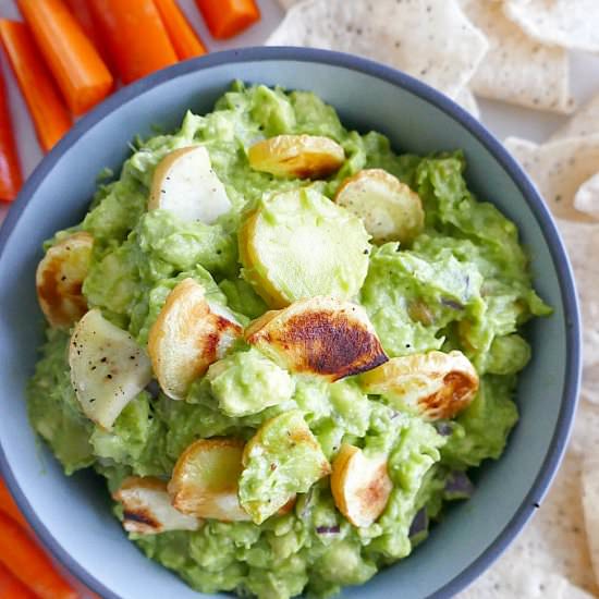 Roasted Parsnip Guacamole
