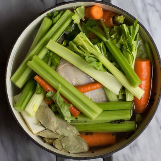 Homemade Chicken Stock
