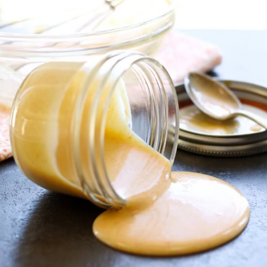 2 Minute Honey Mustard Sauce