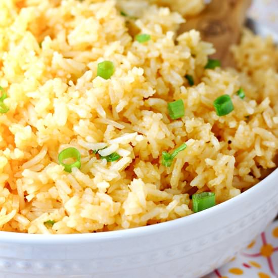 Simple Sriracha Rice