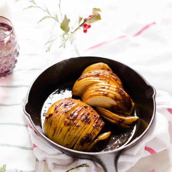 Spiced Baked Apple Slices