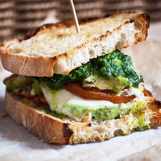 Grilled cheese sandwich